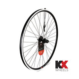 KX-MTB-29"-29er-Doublewall-Q/R-Cassette-Wheel-Rim-Brake-in-Black-(Rear)