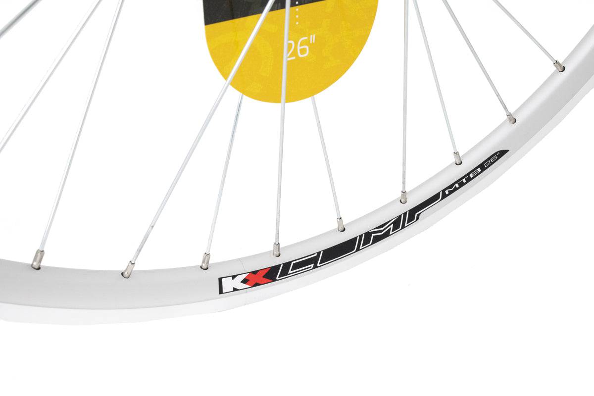 KX MTB 26-inch rear double-wall quick release cassette wheel for rim brake, compatible with 8-11 speed mountain bikes