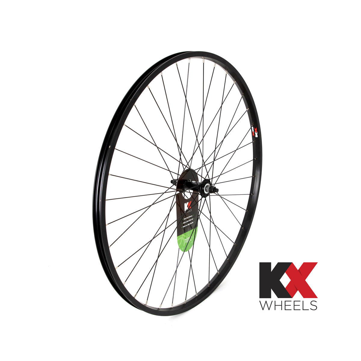 KX-Hybrid-700C-Singlewall-Solid-Axle-Wheel-Rim-Brake-(Front)