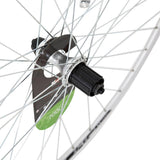 KX Wheels KX Road 700C double-wall rear cassette wheel rim with quick release, 36H, suitable for 8-10 speed bikes.