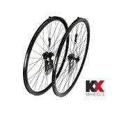 KX Wheels KX Pro Road 700C quick-release disc sealed bearing wheels for 10-11 speed Shimano road bikes