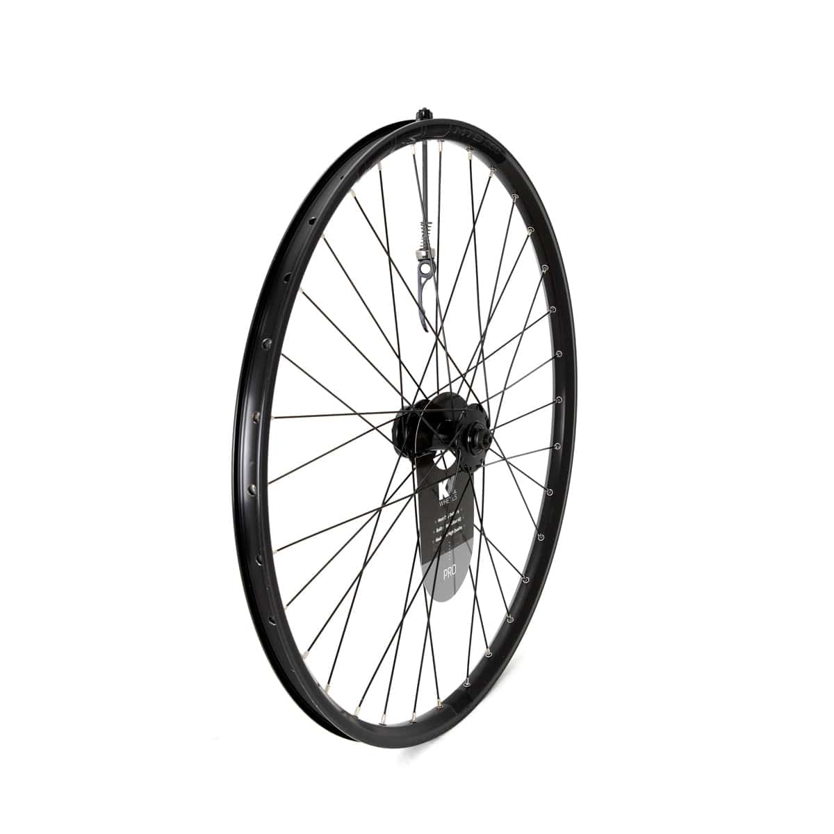 KX Wheels KX Pro 27.5-inch MTB disc wheels with sealed bearings, compatible with 8-11 speed mountain bike components.
