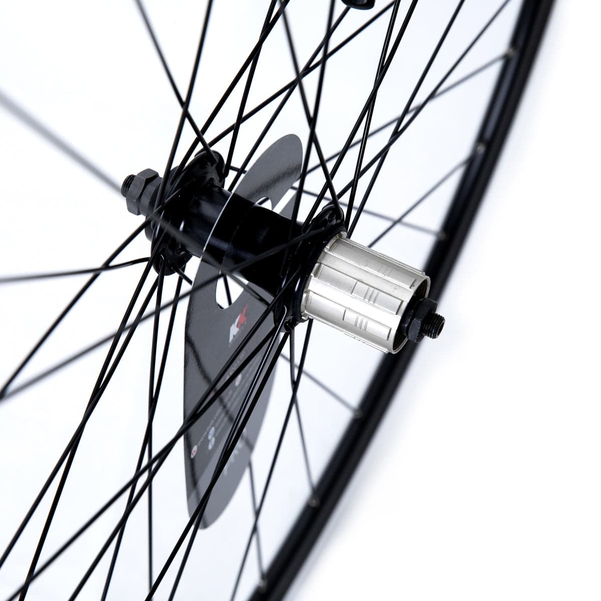 Black KX Pro Road 700C quick release sealed bearing wheel for 10-11 speed bikes, showcasing the wheel's rim and hub details.
