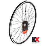 KX-MTB-29"-29er-Doublewall-Q/R-Wheel-Rim-Brake-in-Black-(Front)