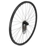 KX Pro 700c Gravel Disc Tubeless Thru Axle Wheels in Black
