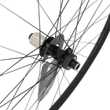 KX Pro 700c Gravel Disc Tubeless Thru Axle Wheels in Black