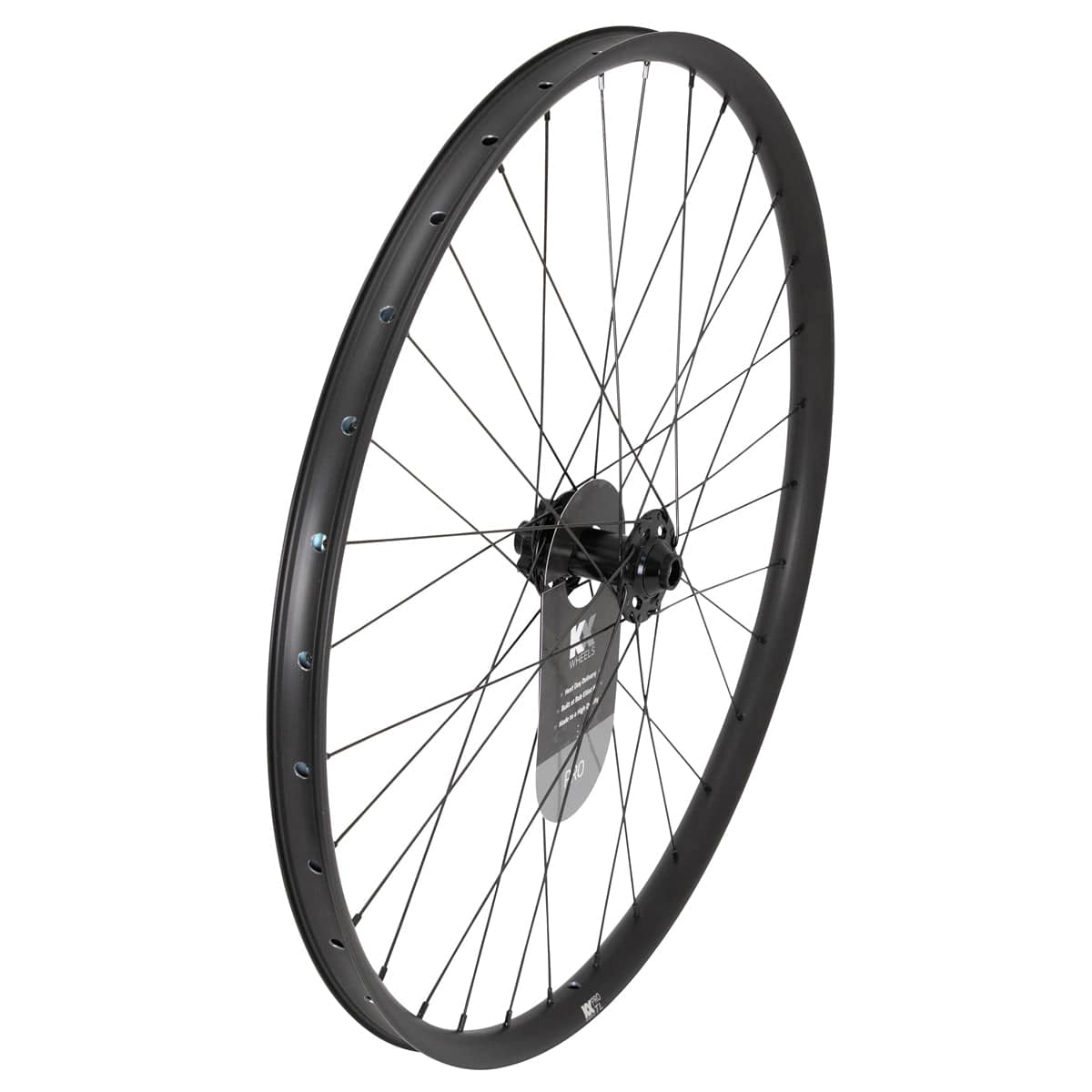 KX Wheels KX Pro 27.5-inch MTB tubeless disc wheels with black finish and 6-bolt brake compatibility