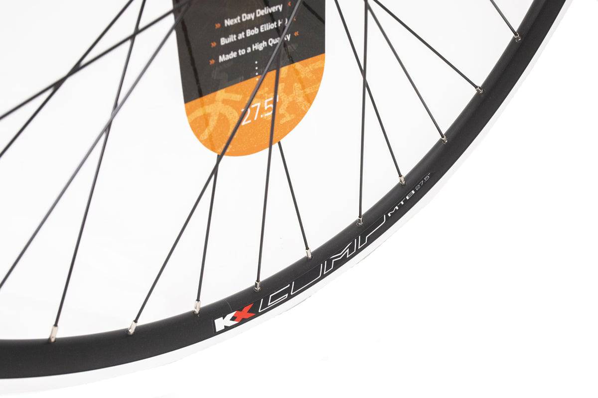 KX Wheels KX Economy 650B MTB rim, 36H double wall, black, brake compatible, mountain bike component with durable construction