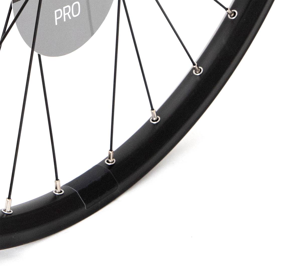 KX Pro 26-inch double wall mountain bike rim with 32H holes in black, designed for disc brake mountain biking components