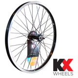 KX-Junior-20"-Singlewall-Solid-Axle-Wheel-Rim-Brake-in-Black-(Front)
