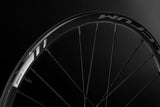 Fulcrum Racing Zero alloy tubeless disc brake road wheelset with Shimano HG11 compatibility, featuring lightweight alloy components.