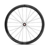 Fulcrum Wind 42 Carbon Tubeless Disc Brake Road Wheelset with SRAM XDR hub, lightweight aerodynamic cycling components.