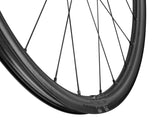 Fulcrum Rapid Red carbon gravel wheelset with SRAM XDR tubeless disc brakes, lightweight and durable for off-road cycling.