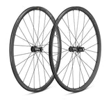 Fulcrum Speed 25+ Carbon Tubeless Disc Brake Road Wheelset with SRAM XDR hub, 700c size, lightweight cycling components.