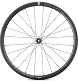 Fulcrum Soniq AL alloy Campagnolo tubeless disc brake road bike wheelset with lightweight alloy rims and disc brakes.