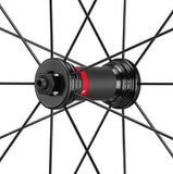 Fulcrum Racing 6 alloy Shimano HG11 tube-type Q/R road wheelset with 700c clincher rims, designed for high-performance cycling.