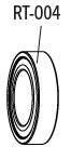 Fulcrum Wheels bearing set with four components for smooth cycling rotation and enhanced performance.