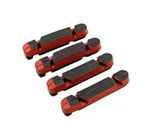 Fulcrum DURA-ACE carbon rim brake pads for reliable stopping power, designed for high-performance bicycle braking components.
