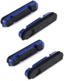 Fulcrum Zeronite brake pads for DURA-ACE wheels, high-performance bicycle brake components with a close-up view of the pads.