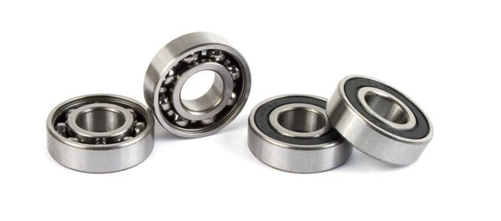 Fulcrum Wheels hub bearings set of 4 for smooth wheel rotation and durability, component parts for bicycle wheels.