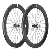 Fulcrum Sharq 57 Carbon tubeless disc brake road wheelset with SRAM XDR hub, 700C size, lightweight carbon components