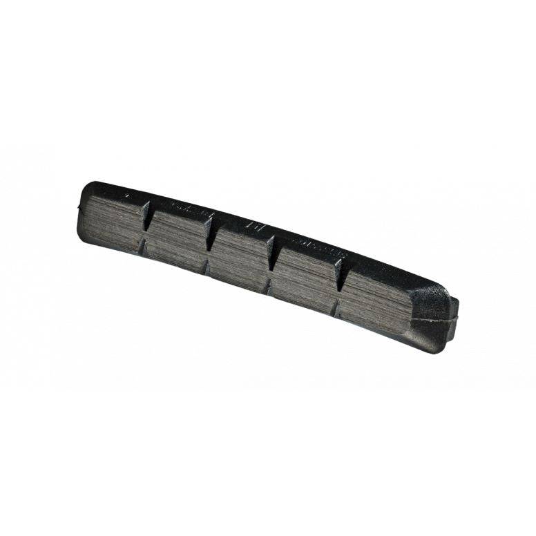SwissStop RX Plus Black V-brake pads for Shimano and Avid bikes, designed for reliable wet and dry braking performance