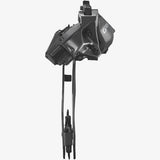 Shimano GRX RD-RX825 Di2 12-speed Shadow+ rear derailleur for double 36T bike drivetrain components, black finish.