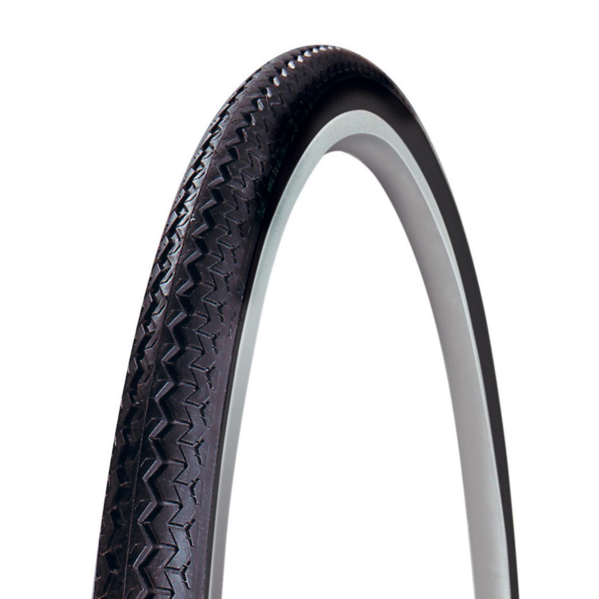 Michelin World Tour tyre with Protek Technology for urban and road cycling, showing tread pattern and sidewall details.