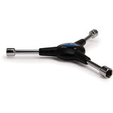 Park Tool ST-3 three-way socket wrench with 8mm, 9mm, 10mm sockets in Y-shape, made of durable CR-V steel for workshop use