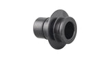 Black Bontrager DT350 road front axle end cap, 12mm non-disc, 100mm old, for bike wheel components.