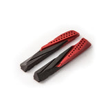 Clarks Elite MTB hybrid V-brake pads with 72mm triple compound replacement inserts for mountain bike braking components.