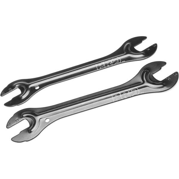 PRO workshop cone spanner set with 13, 14, 15, 16mm sizes for precise hub adjustments, featuring durable metal construction.