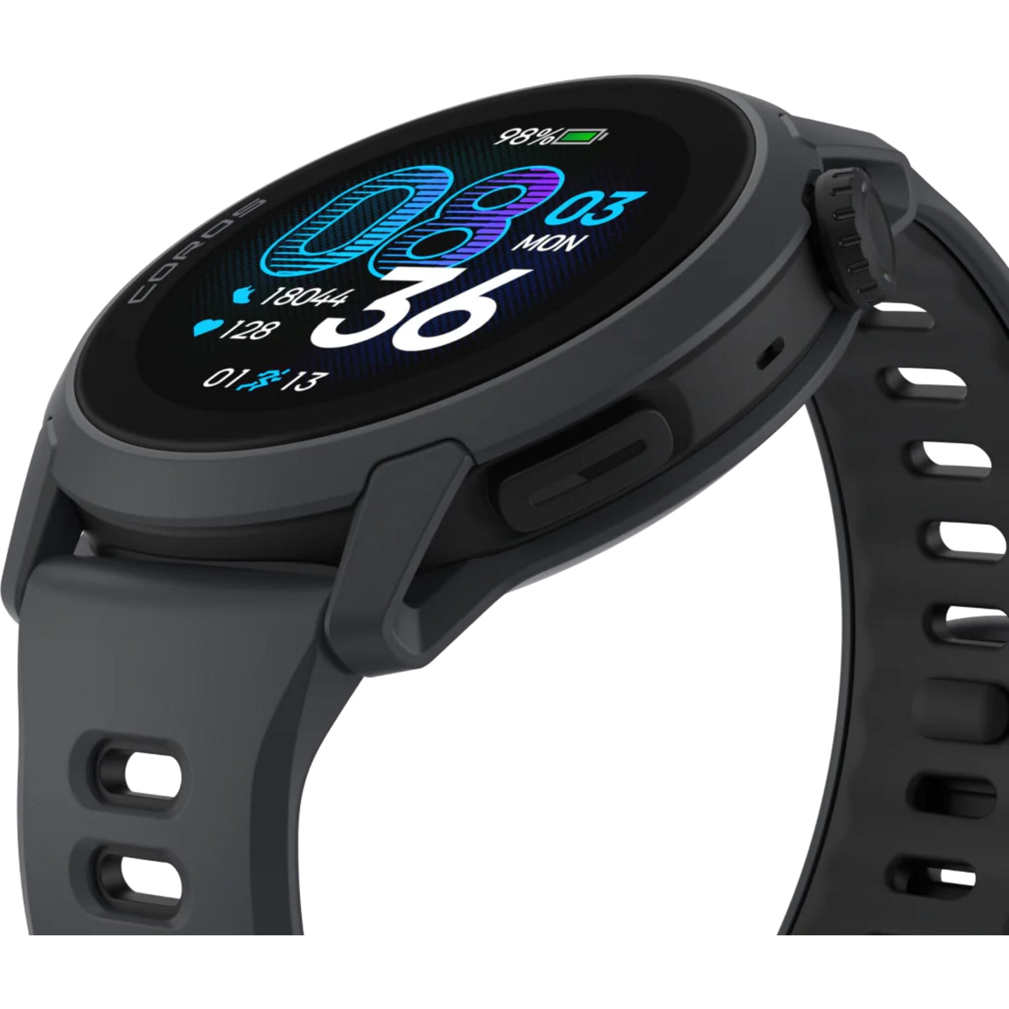 Coros PACE 4 GPS Sport Watch Black Silicone