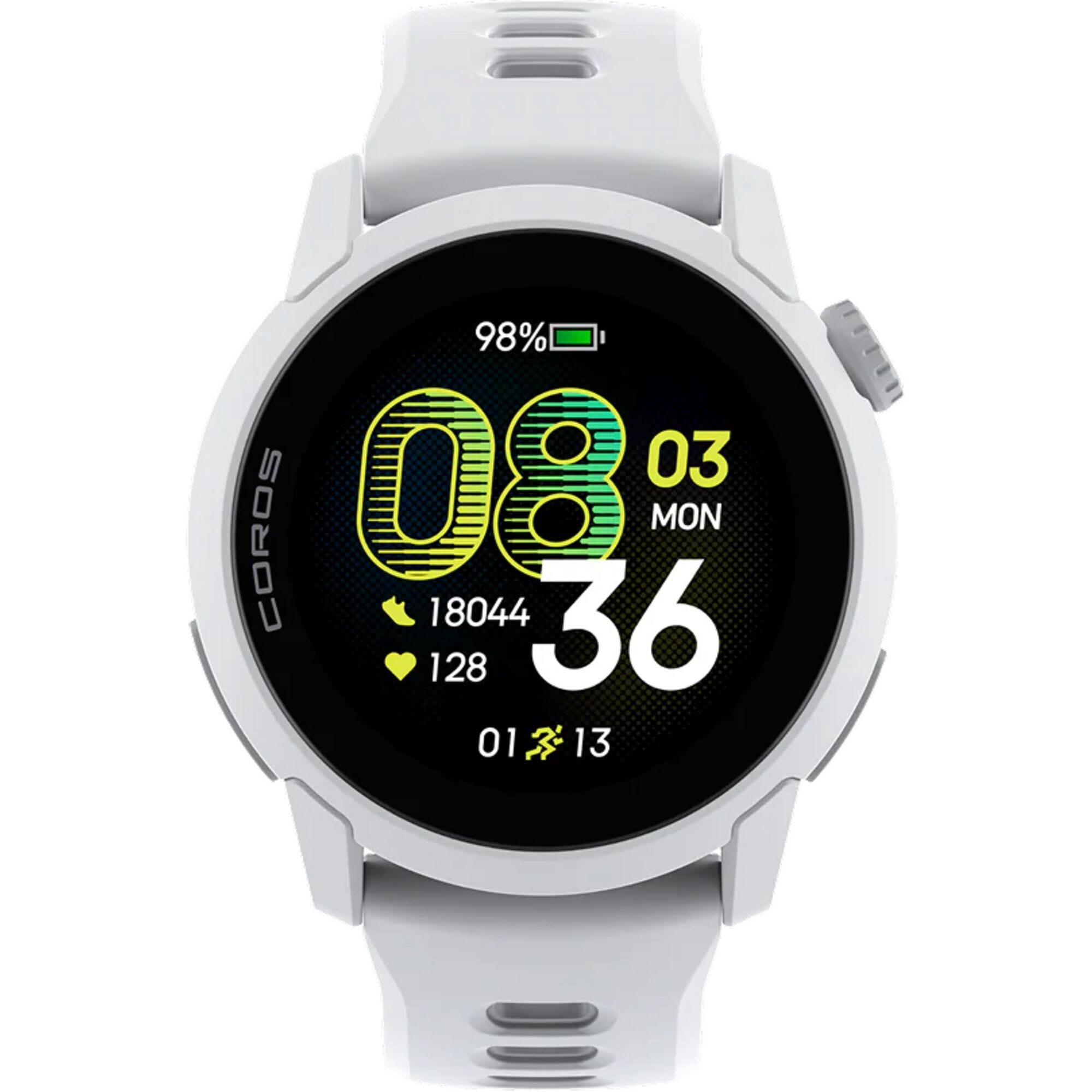 Coros PACE 4 GPS Sport Watch White Silicone