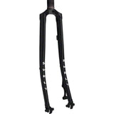 Surly Straggler 650B steel fork with disc brake mounts, ideal for touring and commuting bikes.