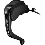 Shimano Dura-Ace ST-R9180 right hydraulic Di2 STI lever for TT bar with E-Tube wire, cycling component part.
