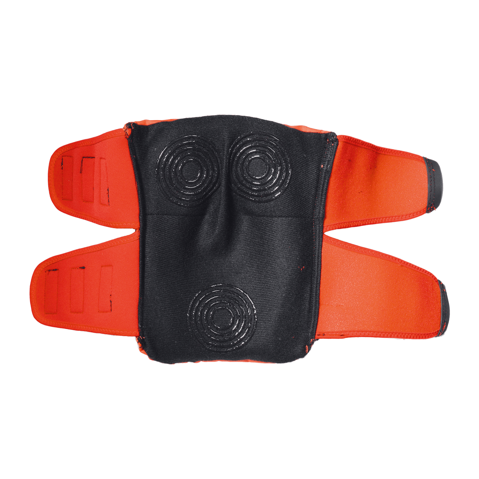 TSG Derby 3.0 Coral and Black XS knee pad for roller derby, padded protection with secure fit for safety and comfort.