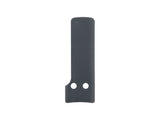 Trek 2023 Rail Aluminum Gen 3 downtube armor in black, designed for bike frame protection and durability.