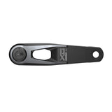 SRAM X0 left arm power meter upgrade for MTB with DUB wide spindle, 55mm chainline, durable bicycle component.