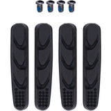 Aztec Road System brake pads inserts, 2 pairs compatible with Shimano calipers, bicycle components for reliable stopping power.
