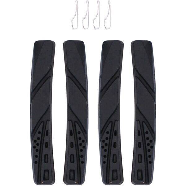 Aztec V-Type Cartridge Brake Inserts for alloy rims, pack of 2 pairs, automotive components for improved braking performance.