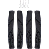 Aztec V-Type Cartridge Brake Inserts for alloy rims, pack of 2 pairs, automotive components for improved braking performance.