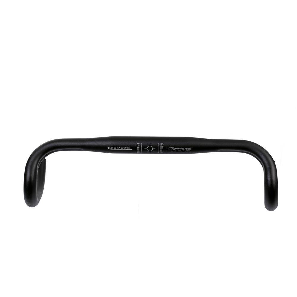 Genetic Road Handlebar for gravel, CX, and touring bikes, ergonomic design for comfortable riding, shown on a bike component.