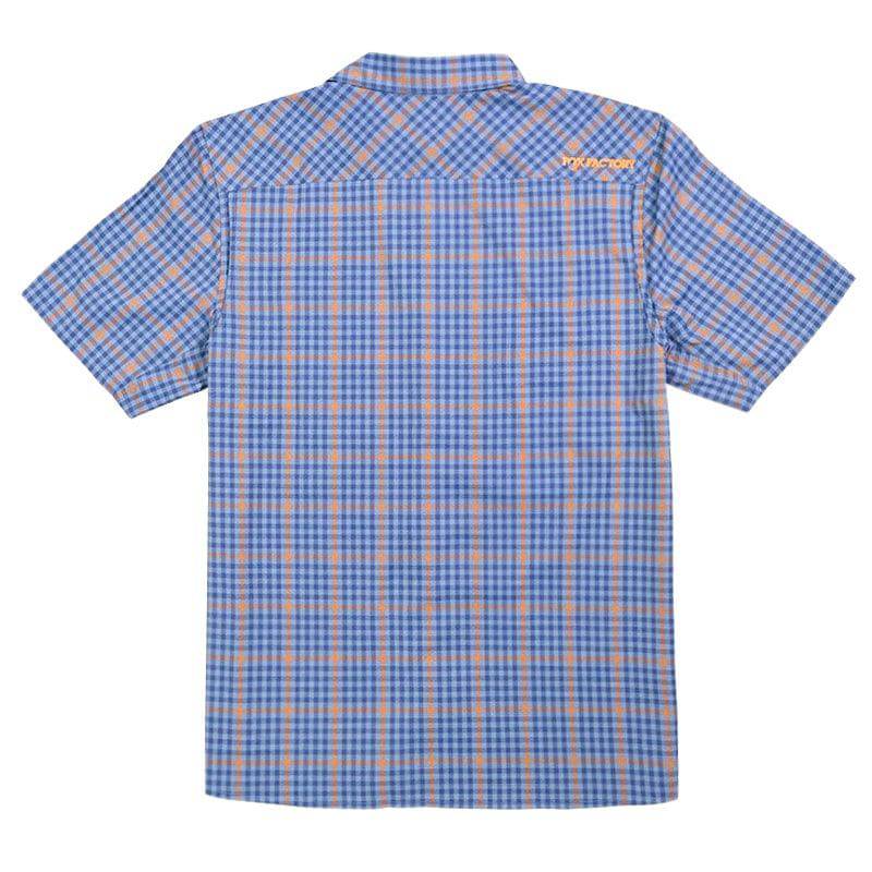 Unisex Fox Shop shirt jersey, a stretch work and cycling performance top with breathable fabric and sporty design.
