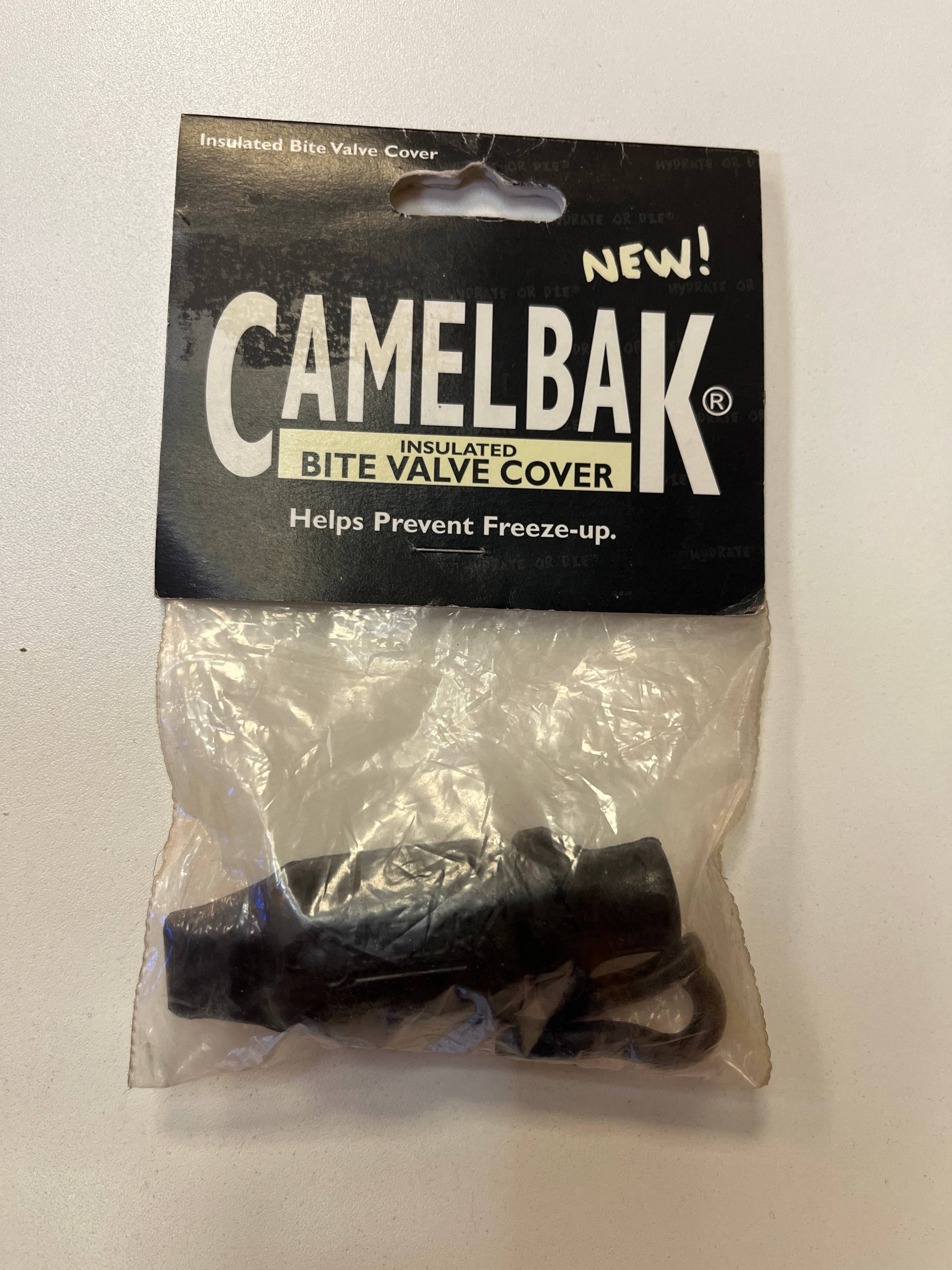 CamelBak insulated bite valve for hydration packs, featuring durable construction and temperature control for outdoor hydration.