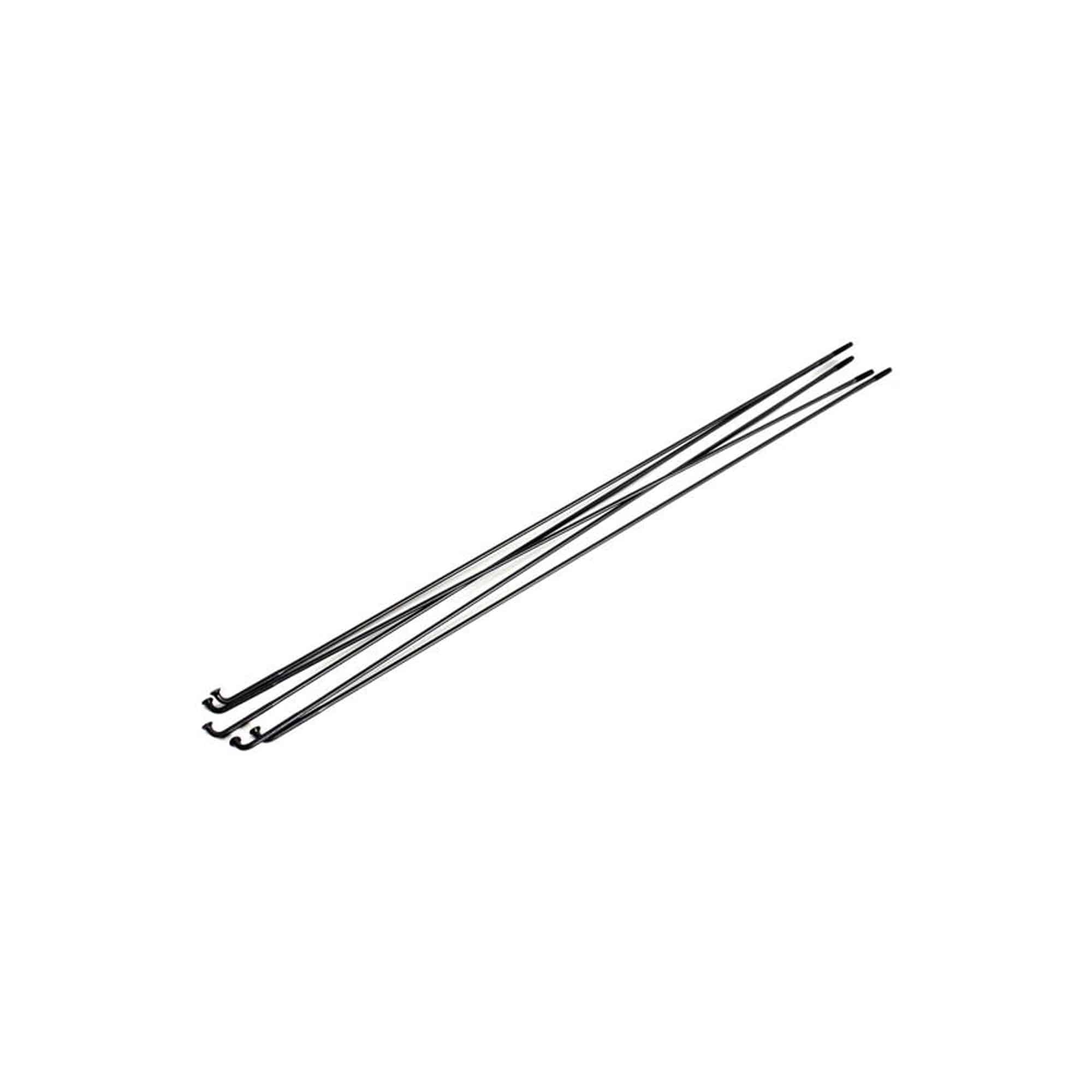 Easton 5 pack of 2.0/1.7 double-butted J spokes for high-performance bicycle wheels, shown in a close-up image.