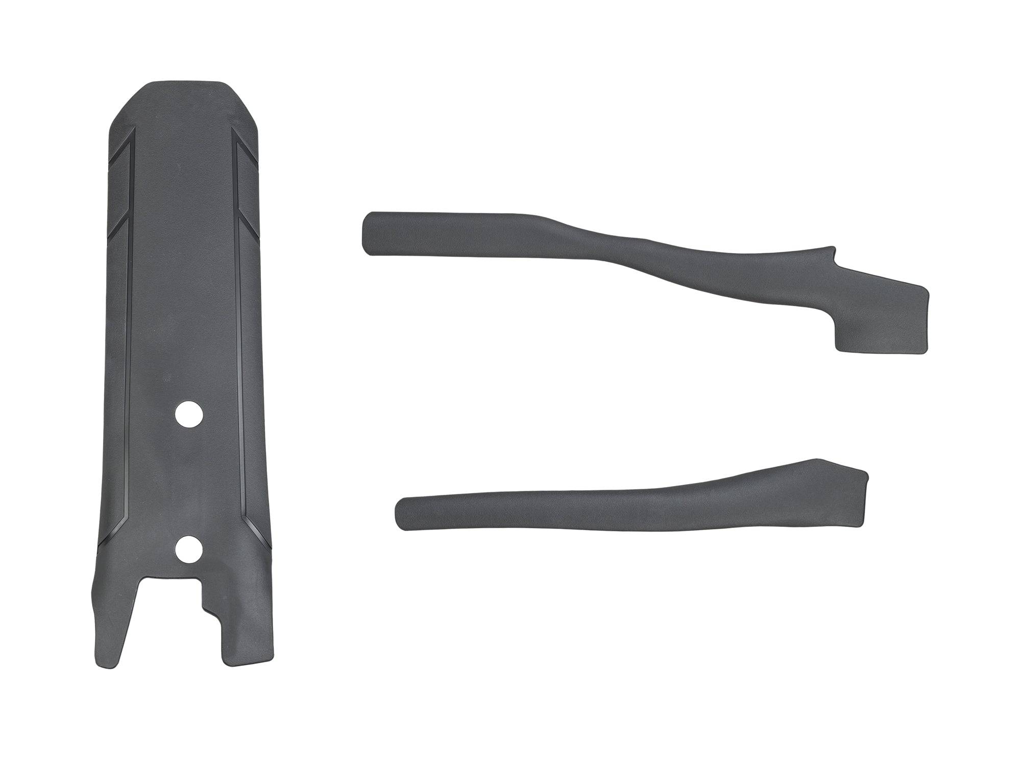 Trek Checkpoint Carbon Frame Armour Kit in black, durable protective components for bike frame protection.