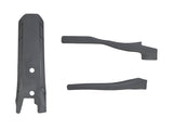 Trek Checkpoint Carbon Frame Armour Kit in black, durable protective components for bike frame protection.