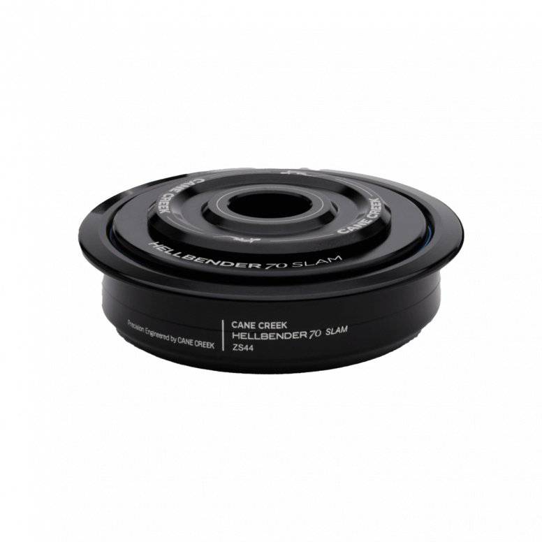 Cane Creek Hellbender 70 Slam upper headset component for low stack height bikes, shown in the image.