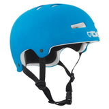 TSG Evolution Helmet showing a slim, certified protective bike, skate, and BMX helmet with vents and adjustable straps.